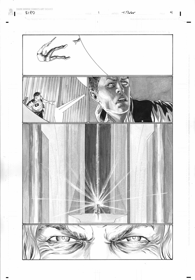 Illustration for article titled An exclusive first look at the upcoming R.I.P.D. comic book!